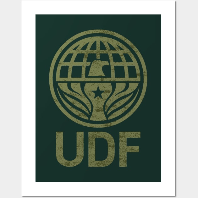 United Defense Force (UDF) - army Wall Art by HtCRU